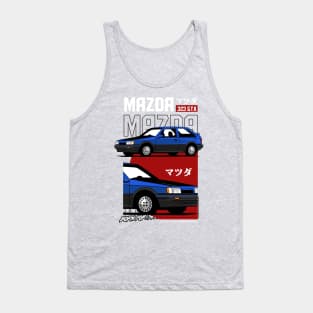 Mazda 323 GTX Motorsport Nostalgia Tank Top